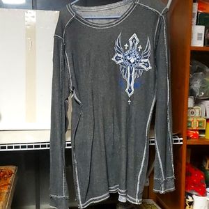 Affliction Long Sleeve XL Men's Shirt New